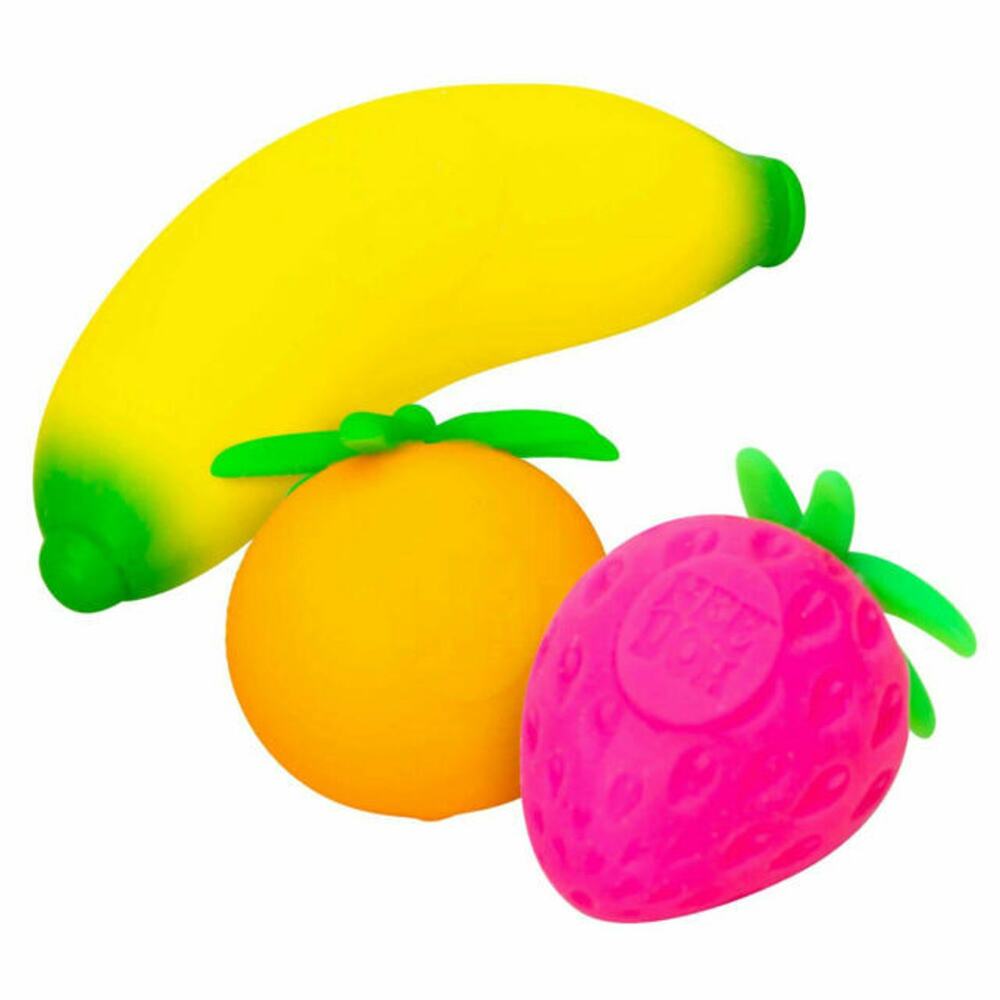 Groovy Fruit Nee Doh Stress Ball Squeeze Fidget Toy by Schylling New